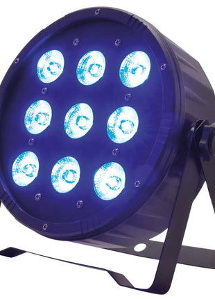 PAR-54: Extra Flat 4-in-1 LED Plastic PAR Can PAR54 High Power Extra F QTX