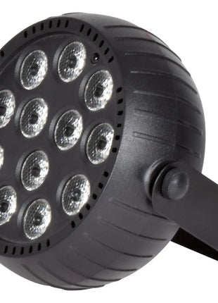 QTX Rechargeable Mini LED PAR Light Black QTX