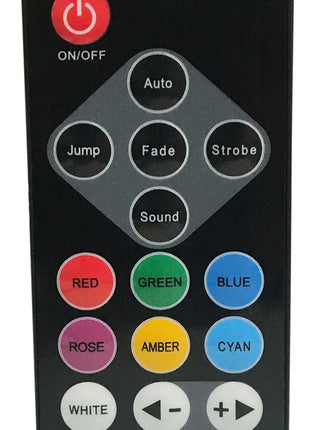 QTX Rechargeable Mini LED PAR Light Black QTX