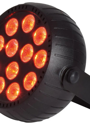 QTX Rechargeable Mini LED PAR Light Black QTX