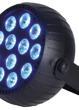 QTX Rechargeable Mini LED PAR Light Black QTX