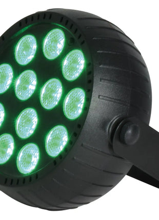 QTX Rechargeable Mini LED PAR Light Black QTX