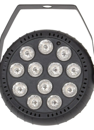 QTX Rechargeable Mini LED PAR Light Black QTX