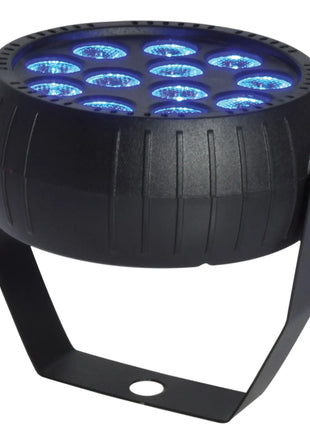 QTX Rechargeable Mini LED PAR Light Black QTX