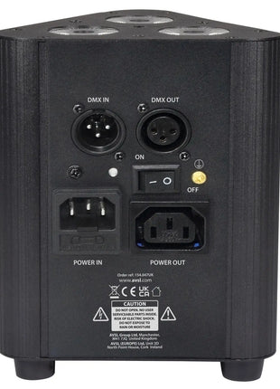 QTX Rechargeable Triple PAR Uplighter QTX