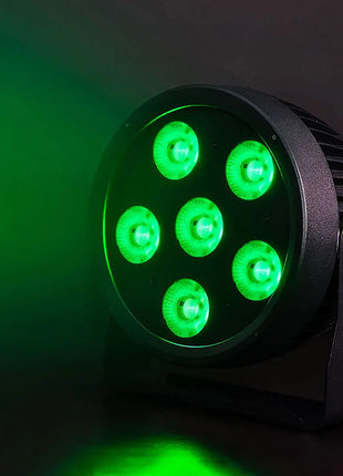 Citronic 6 x 30W RGBW Silent PAR Can Citronic