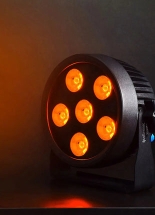 Citronic 6 x 30W RGBW Silent PAR Can Citronic