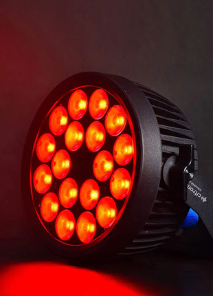 Citronic 18 x 12W RGBW Silent PAR Can Citronic