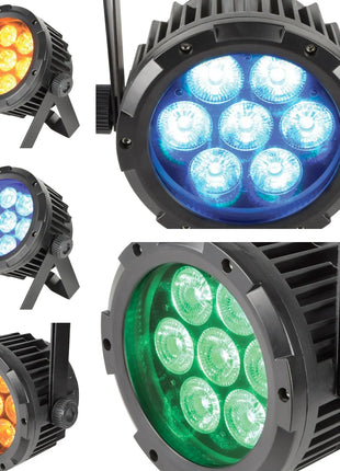 QTX HIPAR-100 IP65 PAR Light RGBWA QTX