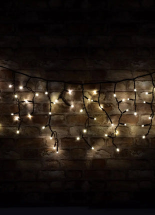 LYYT 180 LED Outdoor Icicle Light Conn WW LYYT