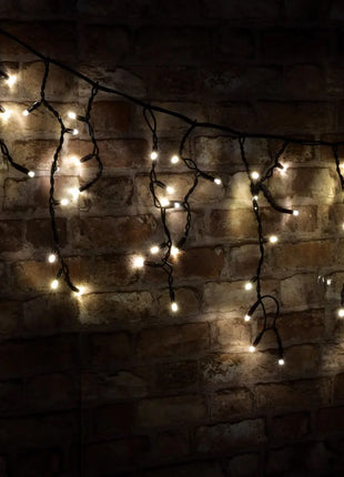 LYYT 180 LED Outdoor Icicle Light Conn WW LYYT