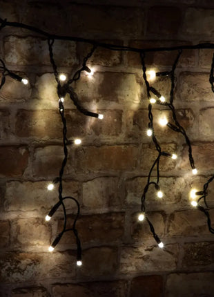 LYYT 180 LED Outdoor Icicle Light Conn WW LYYT