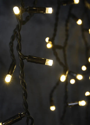 LYYT 180 LED Outdoor Icicle Light Conn WW LYYT