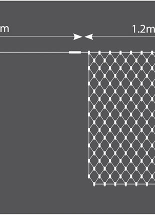 LYYT 144 LED Conn Net Light WW LYYT