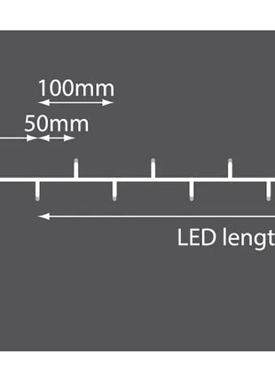 LYYT 200 LED String Lights w/Timer MC LYYT