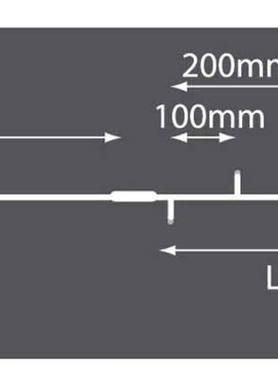 LYYT 90 LED Heavy Duty Static String Light - White LYYT