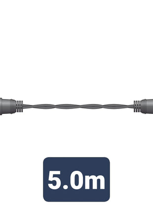 LYYT Outdoor Static 2 Wire String Light Extension Cable 5.0m LYYT
