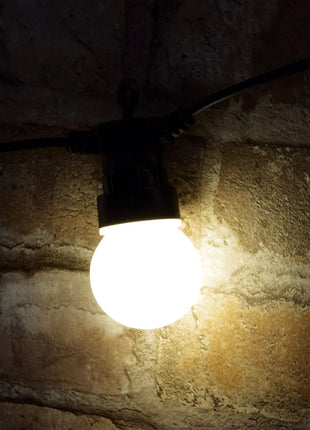 LYYT 10 Bauble Outdoor Festoon Warm White LYYT