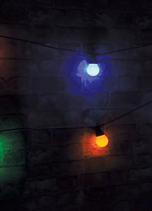 LYYT 10 Bauble Outdoor Festoon Multicolour LYYT