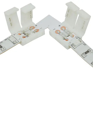 LYYT 8mm single colour LED tape L connector - pack of 5 LYYT