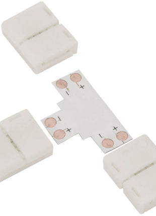 LYYT 8mm single colour LED tape T connector - pack of 5 LYYT