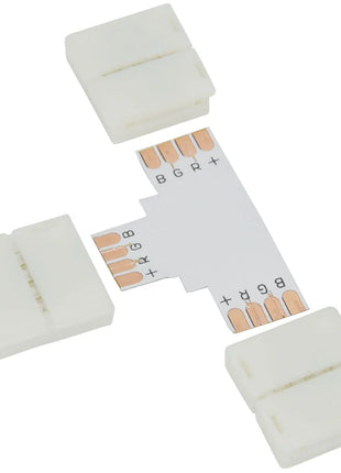 LYYT 10mm RGB LED tape T connector - pack of 5 LYYT