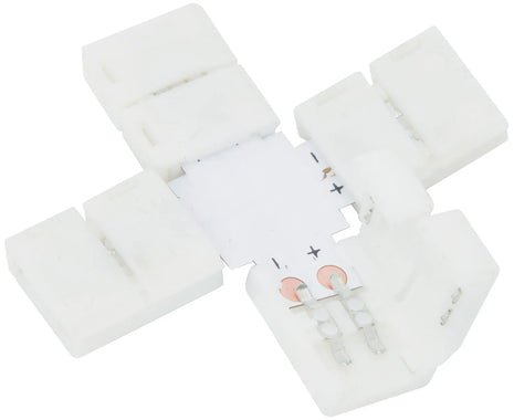 LYYT 8mm single colour LED tape X connector - pack of 5 LYYT