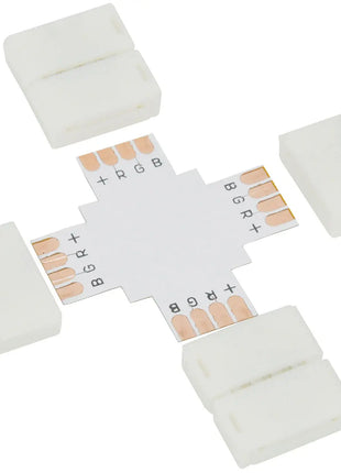 LYYT 10mm RGB LED tape X connector - pack of 5 LYYT