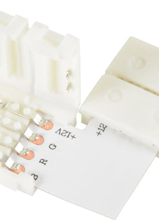 LYYT 12mm RGB LED tape L connector - pack of 5 LYYT