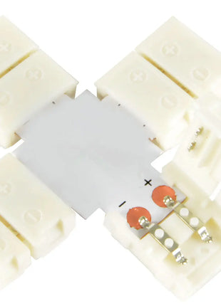 LYYT 10mm single colour LED tape X connector - pack of 5 LYYT