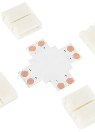 LYYT 10mm single colour LED tape X connector - pack of 5 LYYT