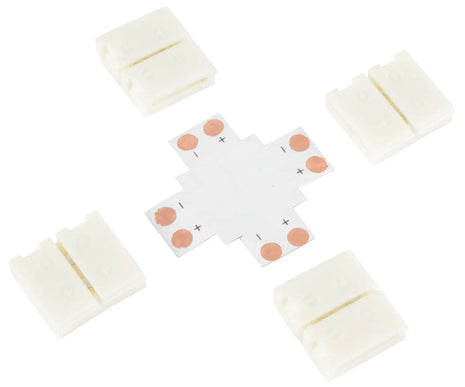 LYYT 10mm single colour LED tape X connector - pack of 5 LYYT
