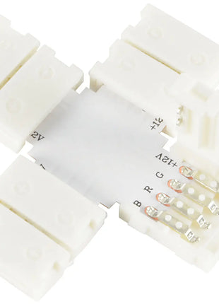 LYYT 12mm RGB LED tape X connector - pack of 5 LYYT