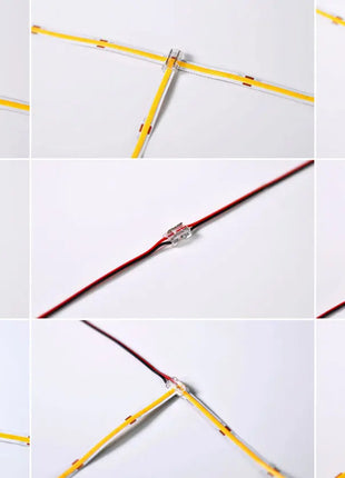 LYYT 9-Way 10mm Transparent COB Connector (5pk) LYYT