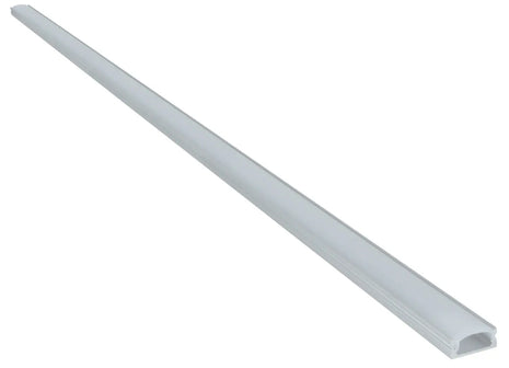 LYYT Aluminium LED Tape Profile Short Crown 1m Frosted LYYT