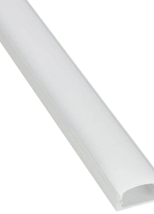 LYYT Aluminium LED Tape Profile Short Crown 1m Frosted LYYT