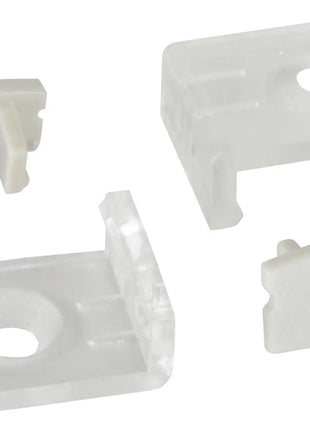 LYYT Aluminium LED Tape Profile Short Crown 1m Frosted LYYT