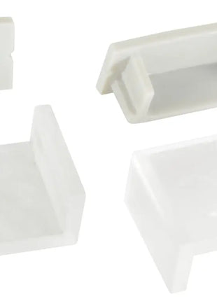 LYYT Aluminium LED Tape Profile Wide Crown 1m Frosted LYYT