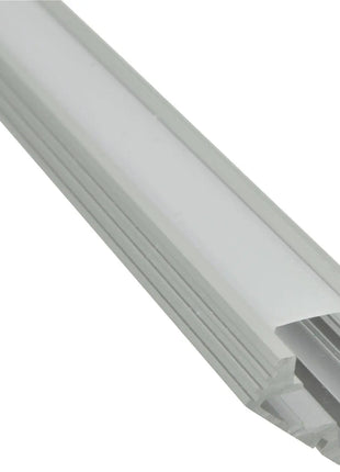 LYYT Aluminium LED Tape Profile 45° Angle 2m Translucent LYYT