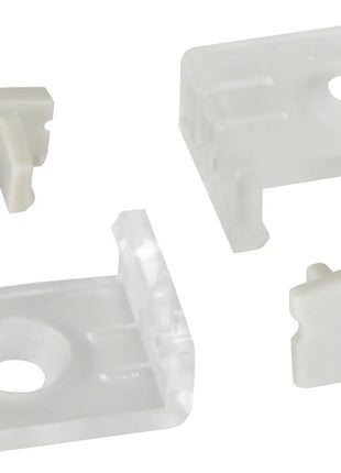 LYYT Aluminium LED Tape Profile Short Crown 2m Frosted LYYT