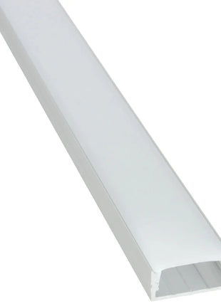 LYYT Aluminium LED Tape Profile Wide Crown 2m Frosted LYYT