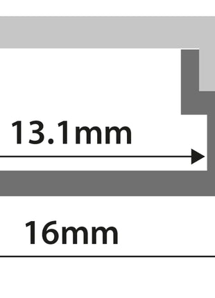 LYYT Aluminium LED Tape Profile Waterproof Short 2m LYYT