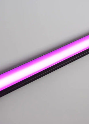 LYYT Aluminium LED Tape Profile Wide Crown 1m Black LYYT