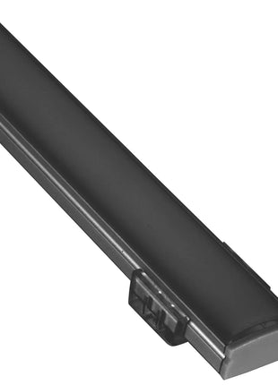 LYYT Aluminium LED Tape Profile Short Crown 2m Black LYYT