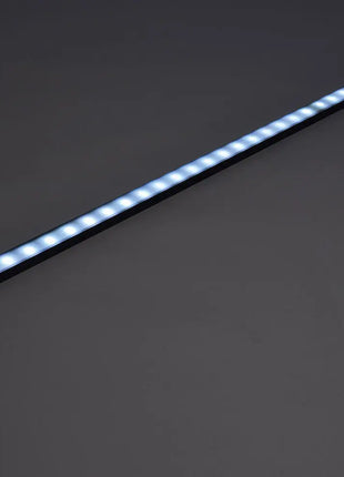 LYYT Aluminium LED Tape Profile Short Crown 2m Black LYYT