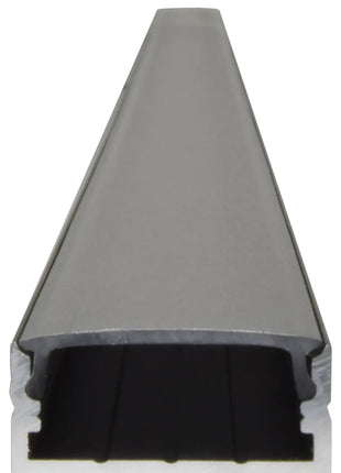 LYYT Aluminium LED Tape Profile Wide Crown 2m Black LYYT