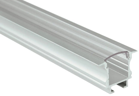 LYYT Aluminium LED Profile T Insert 1m - Clear Cover LYYT