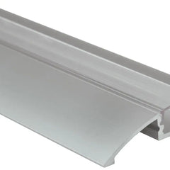 LYYT Aluminium LED Tape Profile Raised Bar 2m - Clear Diffuser LYYT