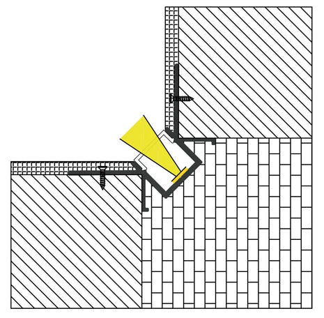 LYYT Internal Corner Plaster In 2m LYYT
