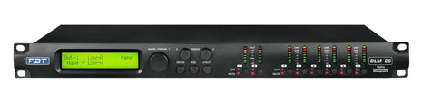 FBT Audio DLM-26 Digital Loudspeaker Management Processor, 2in, 6out